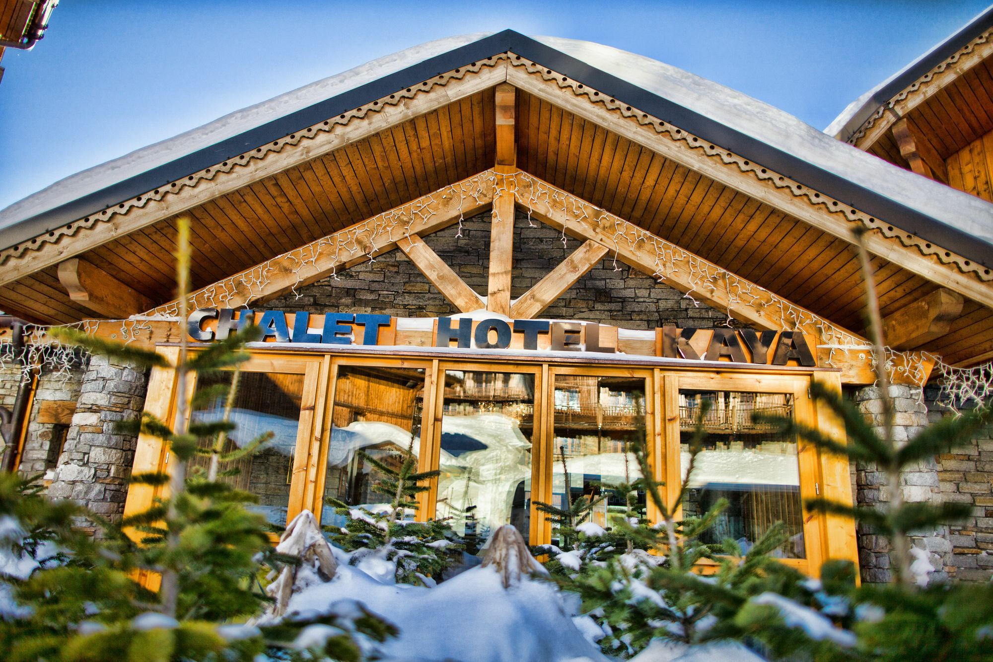 Chalet Hotel Kaya Saint-Martin-de-Belleville Exterior photo