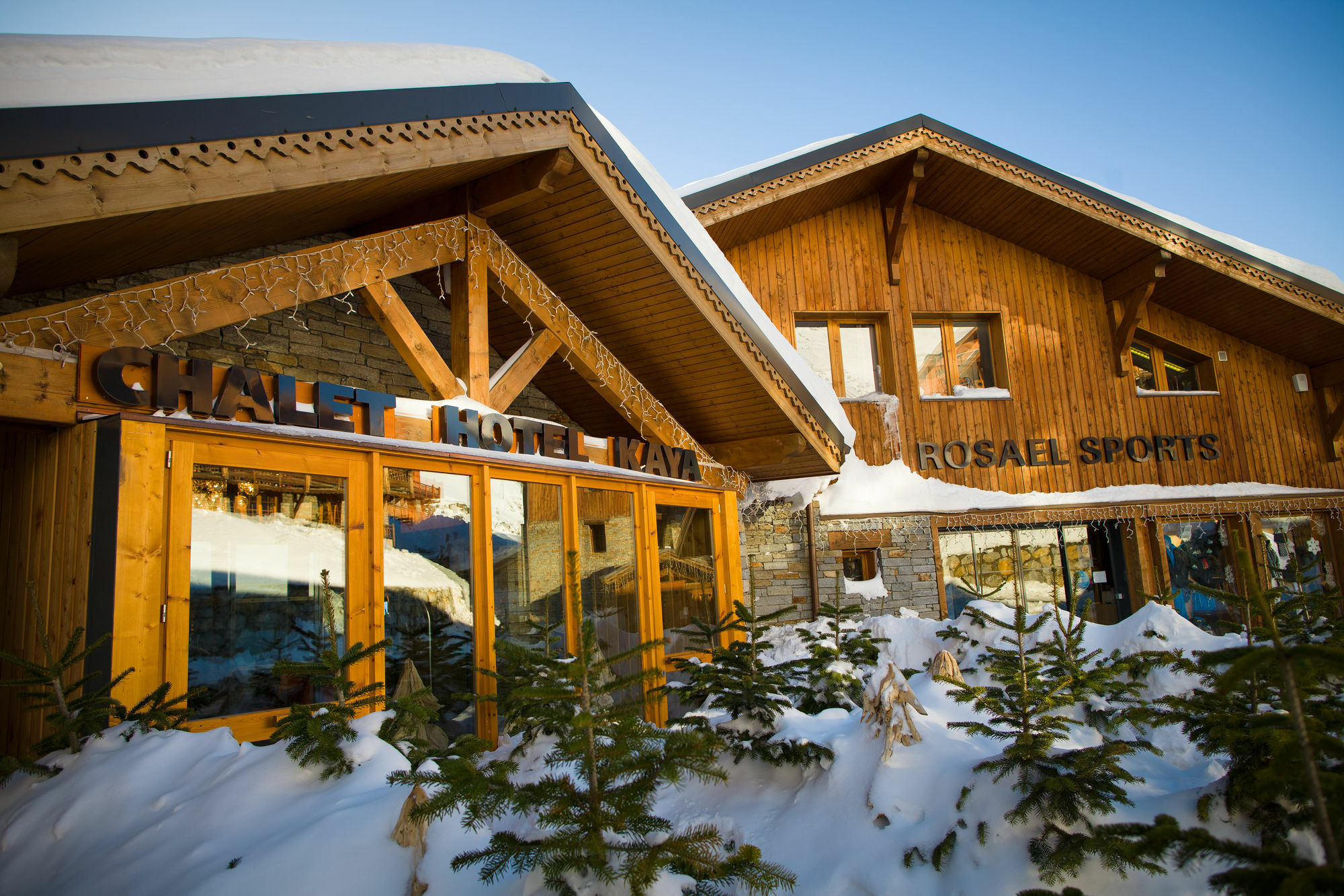 Chalet Hotel Kaya Saint-Martin-de-Belleville Exterior photo
